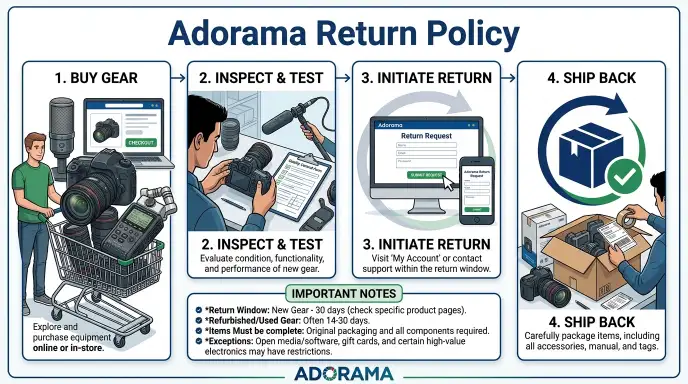 Adorama Return Policy