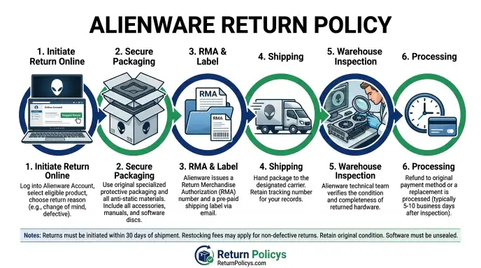 Alienware Return Policy