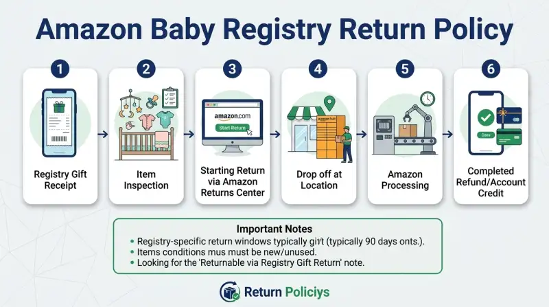 Amazon Baby Registry Return Policy