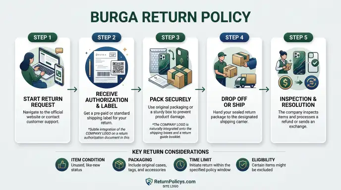 Burga Return Policy