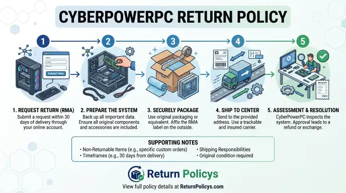 CyberPowerPC Return Policy