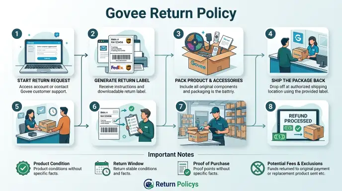 Govee Return Policy