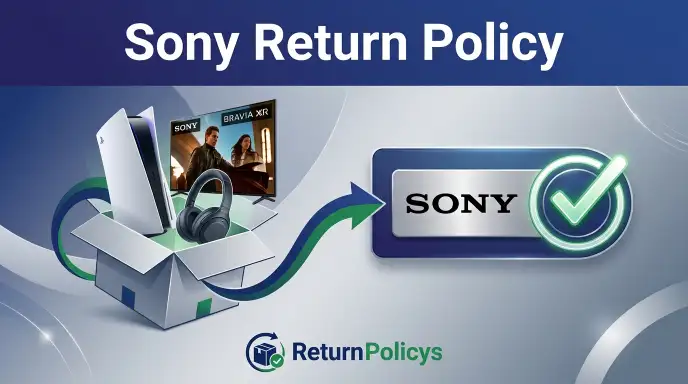 Sony Return Policy