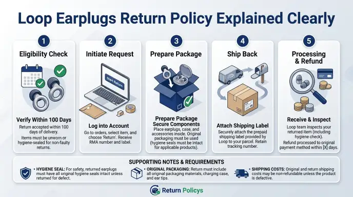 Loop Earplugs Return Policy