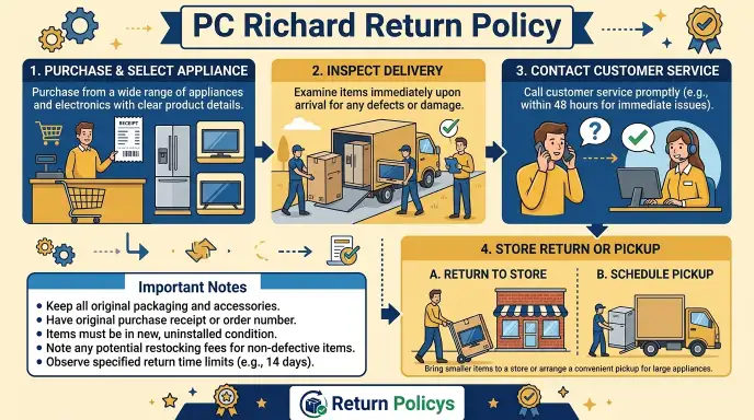 PC Richard Return Policy