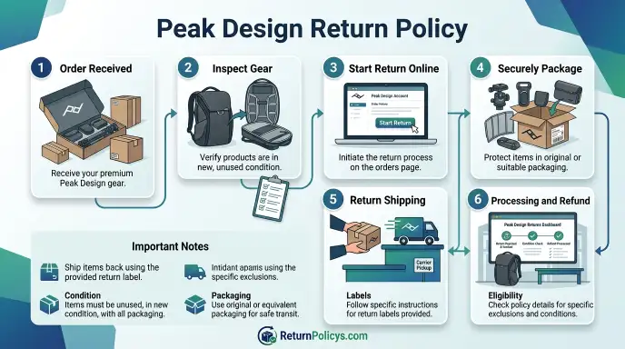 Peak Design Return Policy