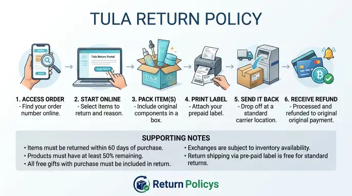 Tula Return Policy