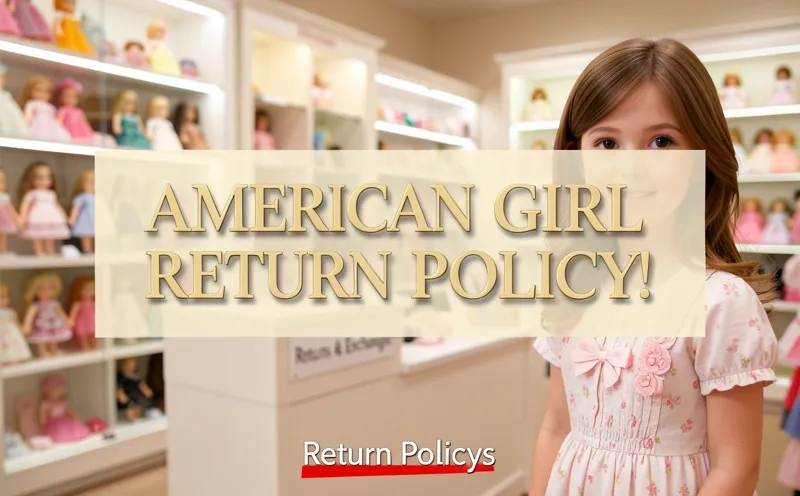 american girl return policy