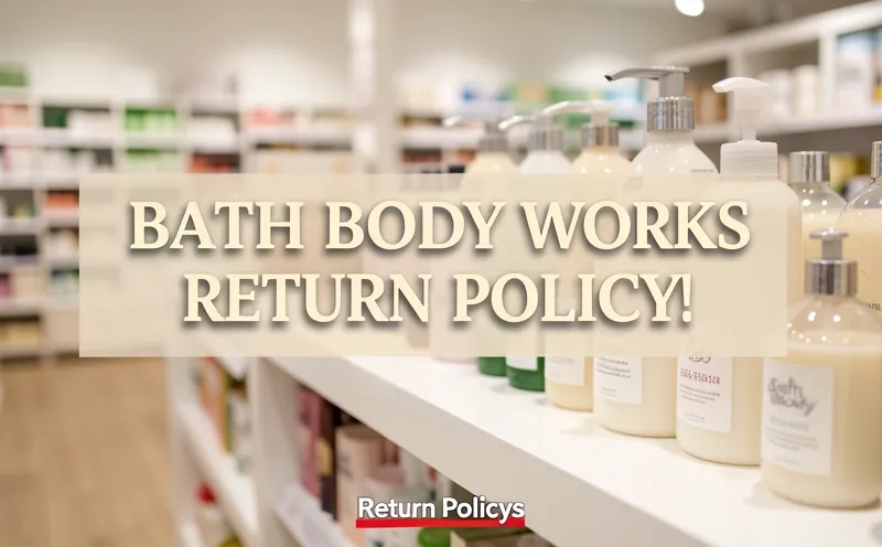 bath body works return policy