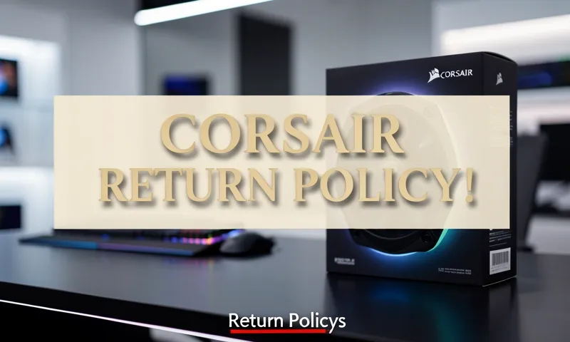 corsair return policy