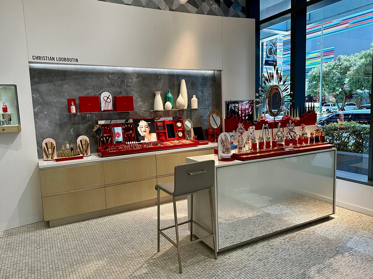 Cosmetics counter
