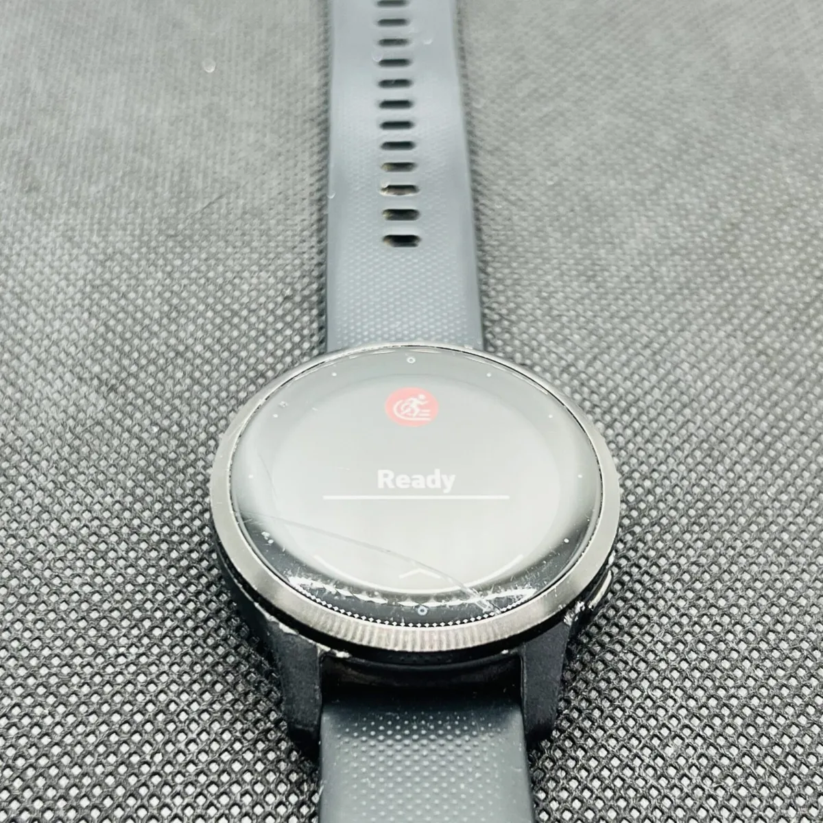 damaged Garmin device