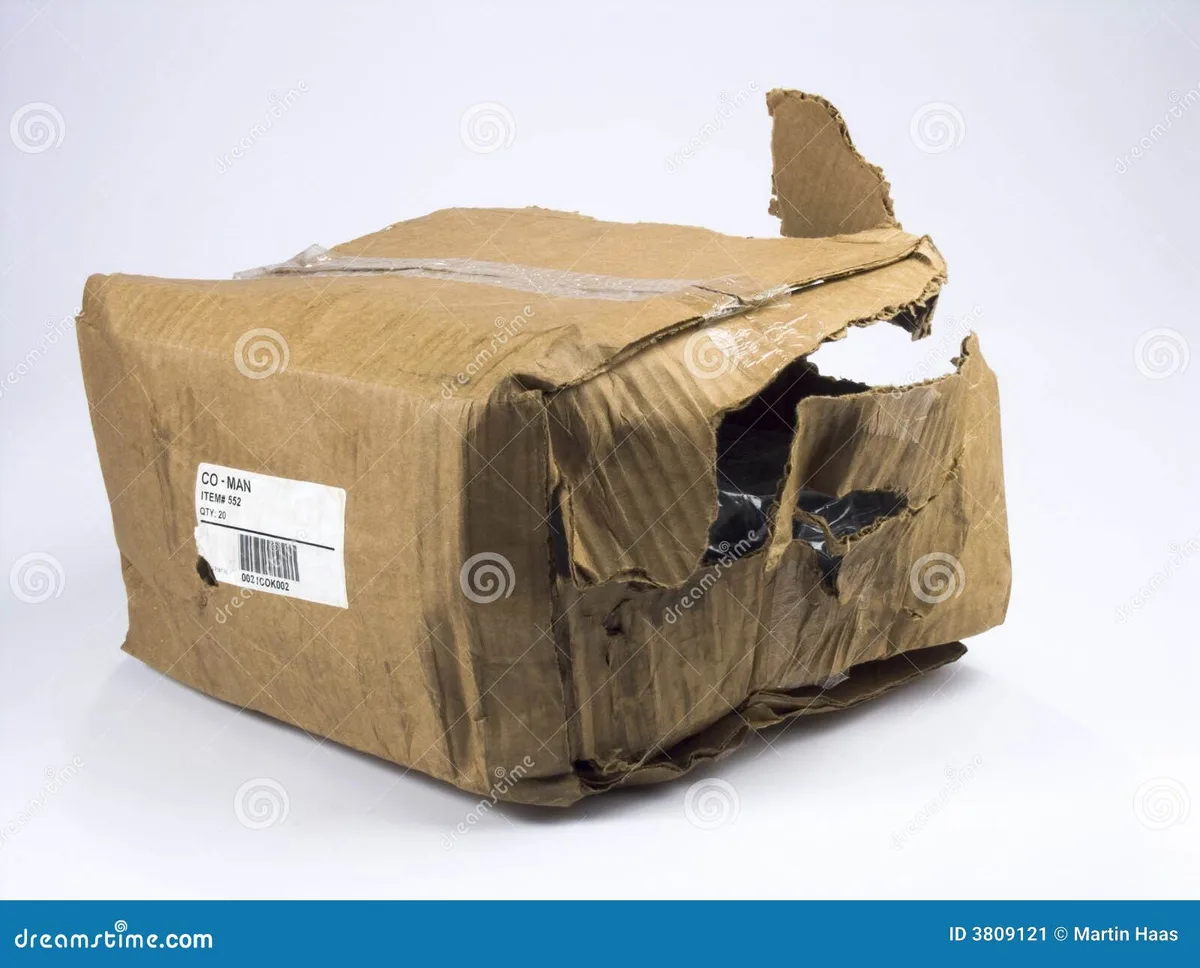damaged package