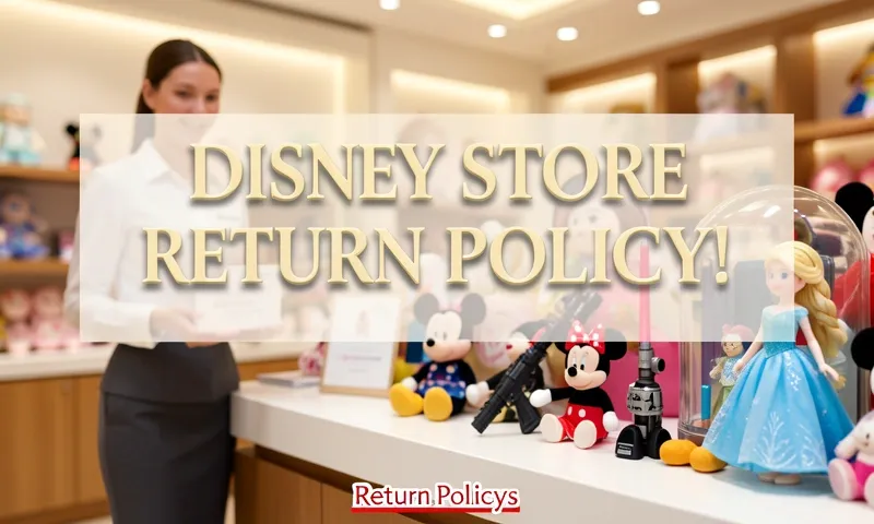 disney store return policy