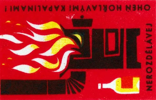 IATA DOT flammable label