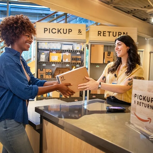 in-store return counter