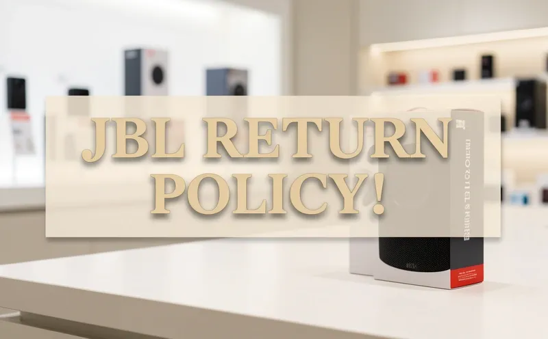 jbl return policy