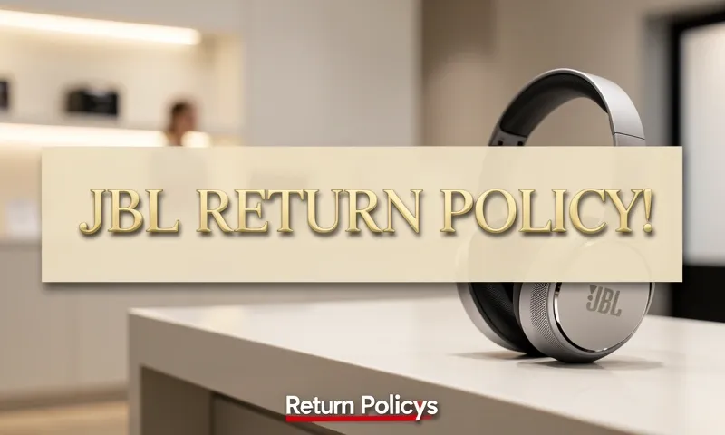 jbl return policy