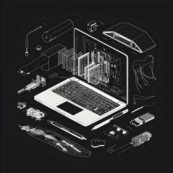laptop vs PC components