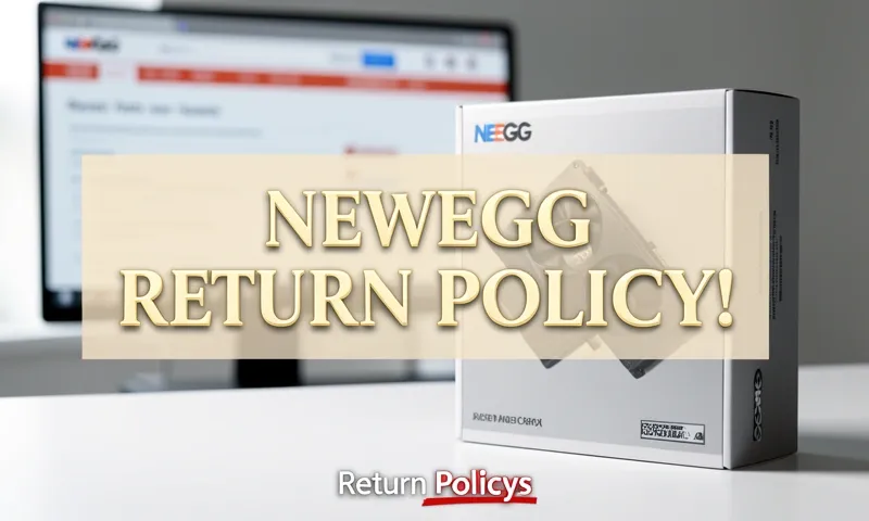 newegg return policy