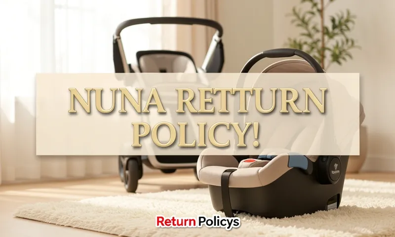 nuna return policy