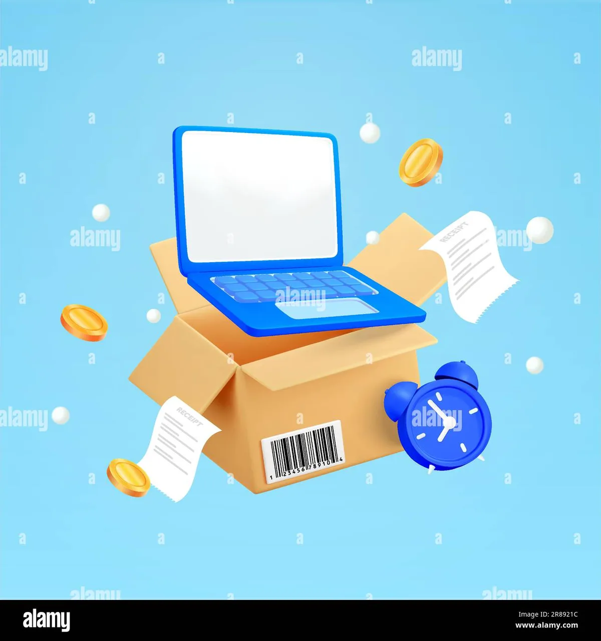 opened box with restocking fee