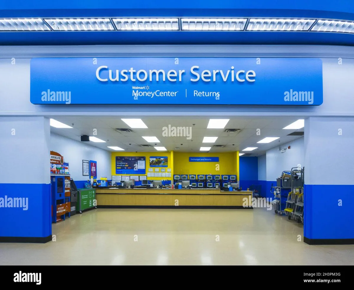 Retail returns counter