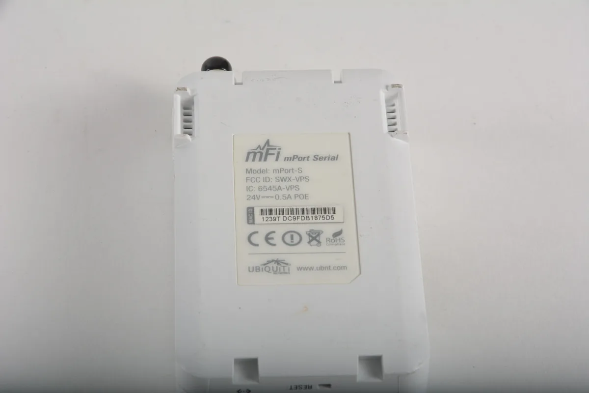 RMA serial number label