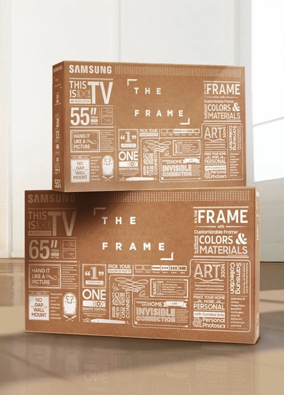 Samsung TV box large
