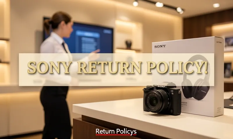 sony return policy