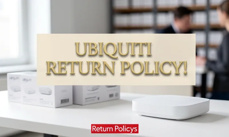 ubiquiti return policy