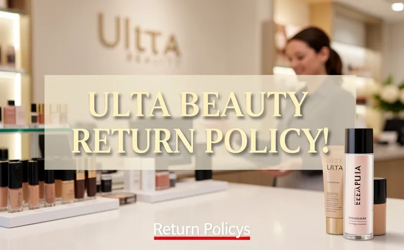 ulta beauty return policy