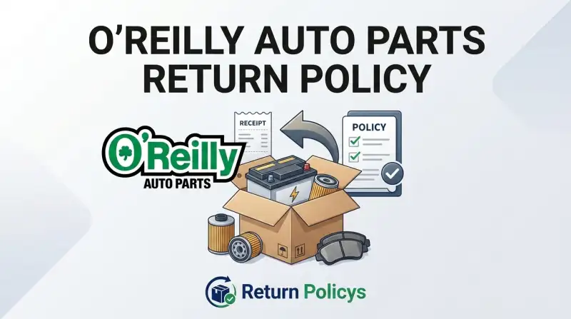 O'reilly Auto Parts Return Policy