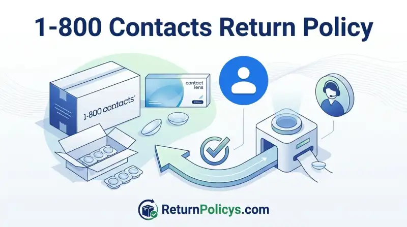 1-800 Contacts Return Policy