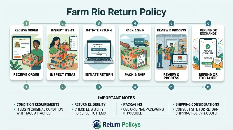 Farm Rio Return Policy