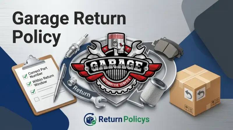 Garage Return Policy