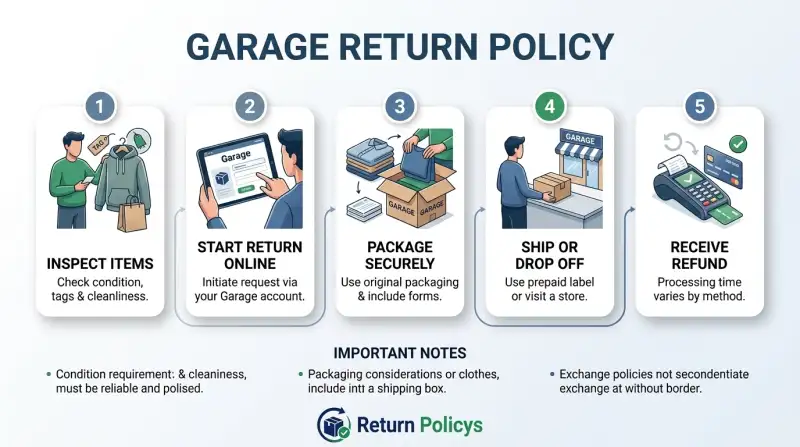 Garage Return Policy 