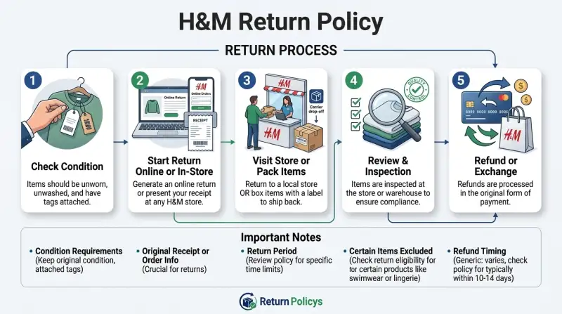 H&M Return Policy