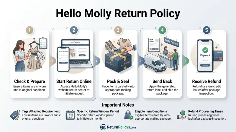 Hello Molly Return Policy