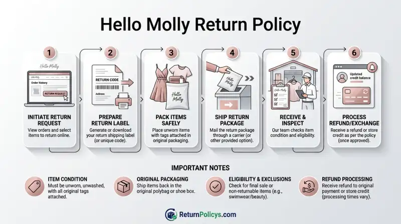 Hello Molly Return Policy