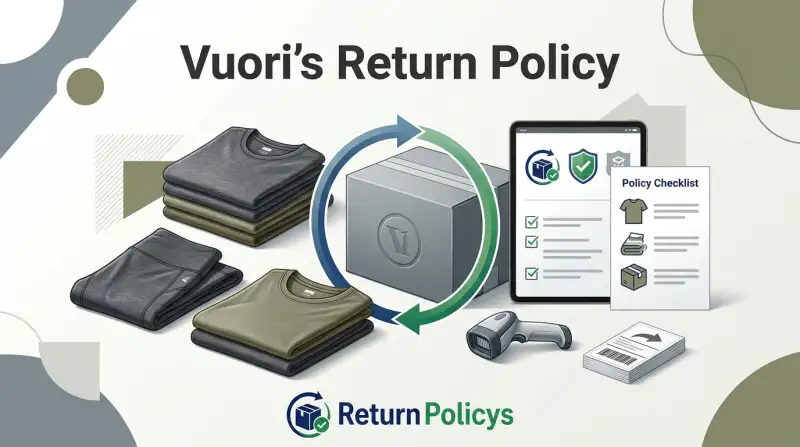 Vuori's Return Policy