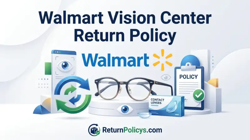 Walmart Vision Center Return Policy
