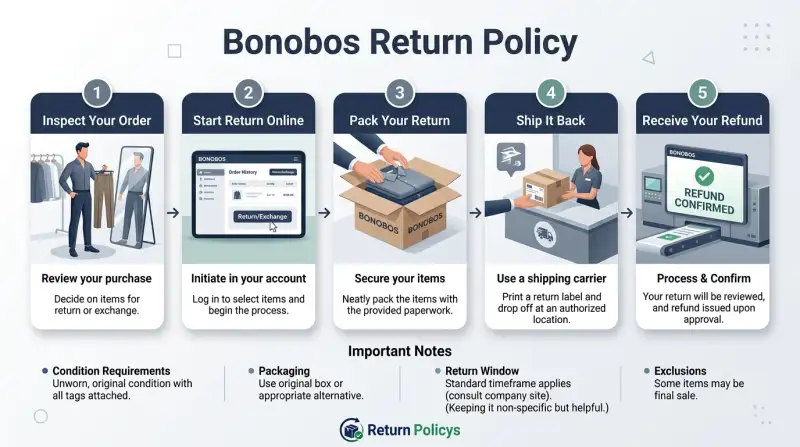 Bonobos Return Policy