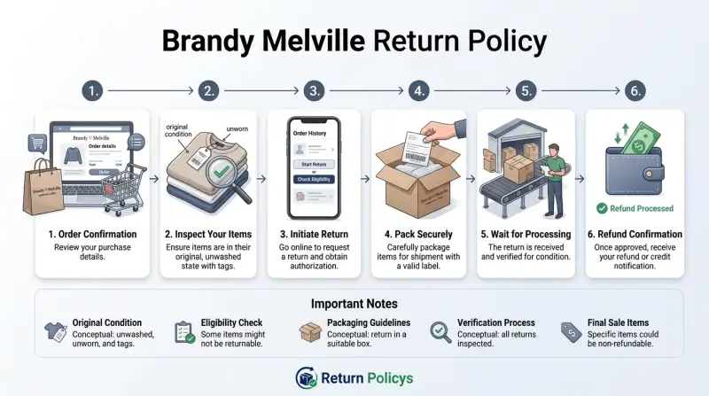 Brandy Melville Return Policy