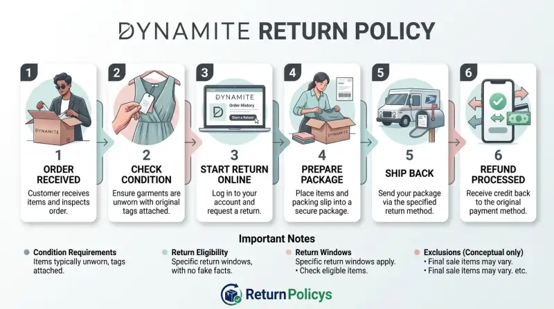 Dynamite Return Policy