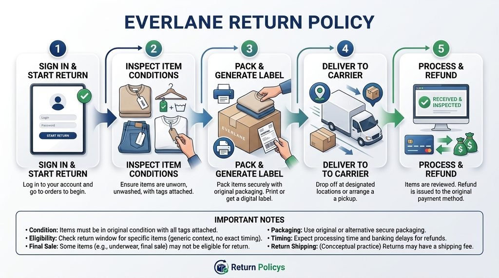 Everlane Return Policy