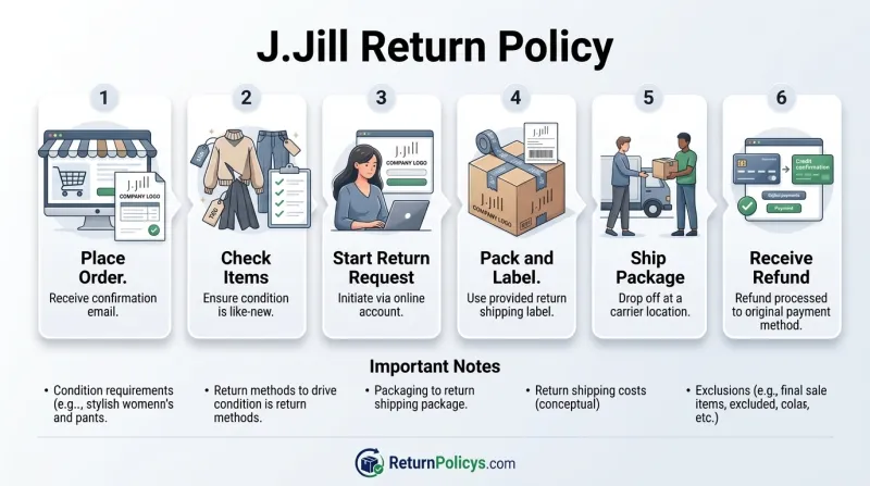 J.Jill Return Policy