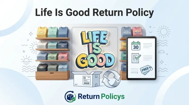 Life Is Good Return Policy