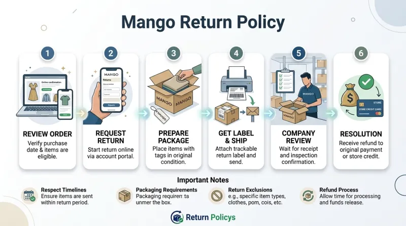 Mango Return Policy