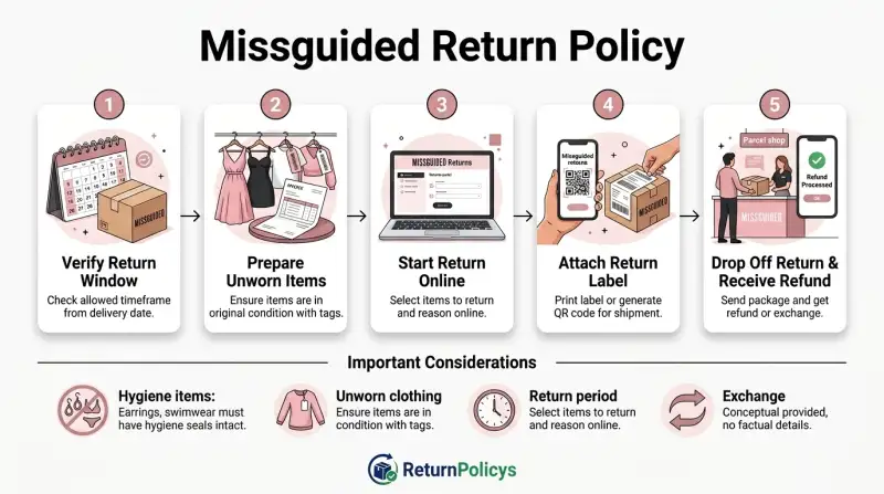 Missguided Return Policy